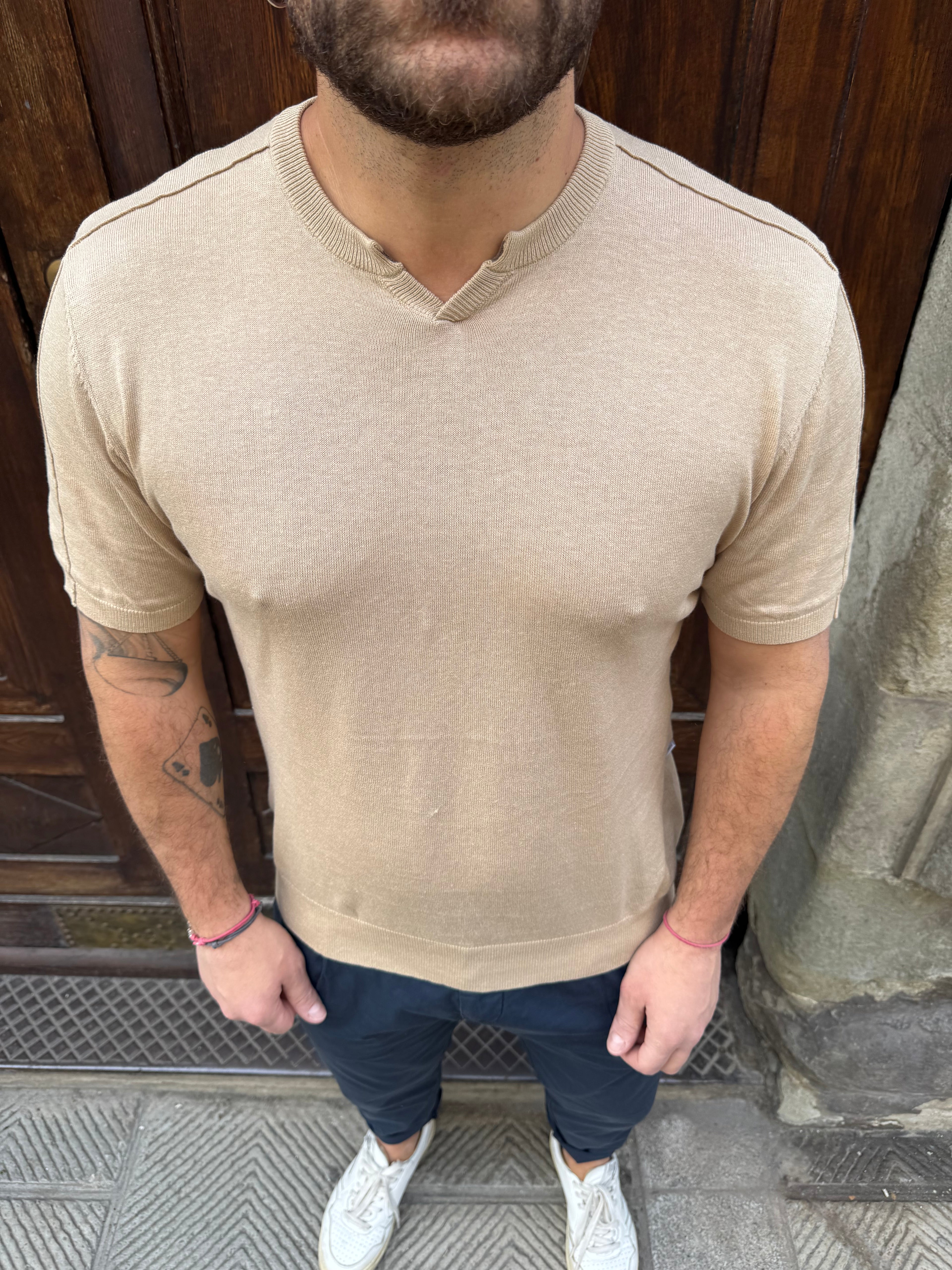 T-Shirt Serafino di Hamaki-Ho
