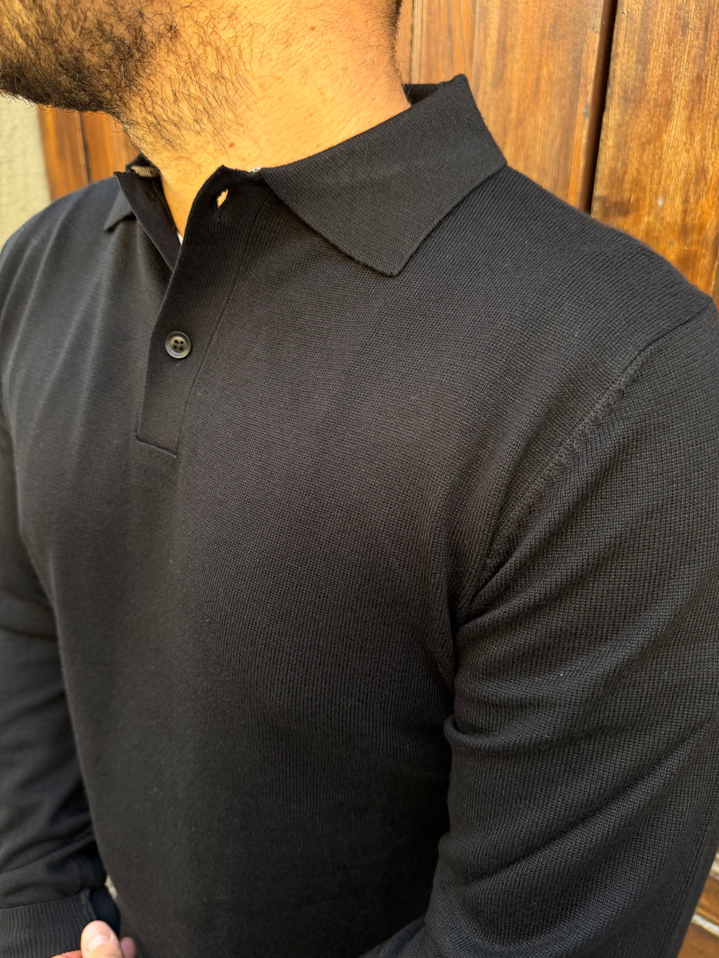 Polo di Hamaki-Ho nera