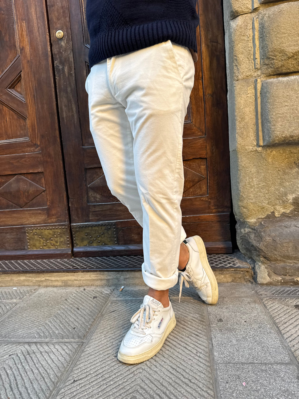 Pantalone Eddy di HAMAKI-Ho panna