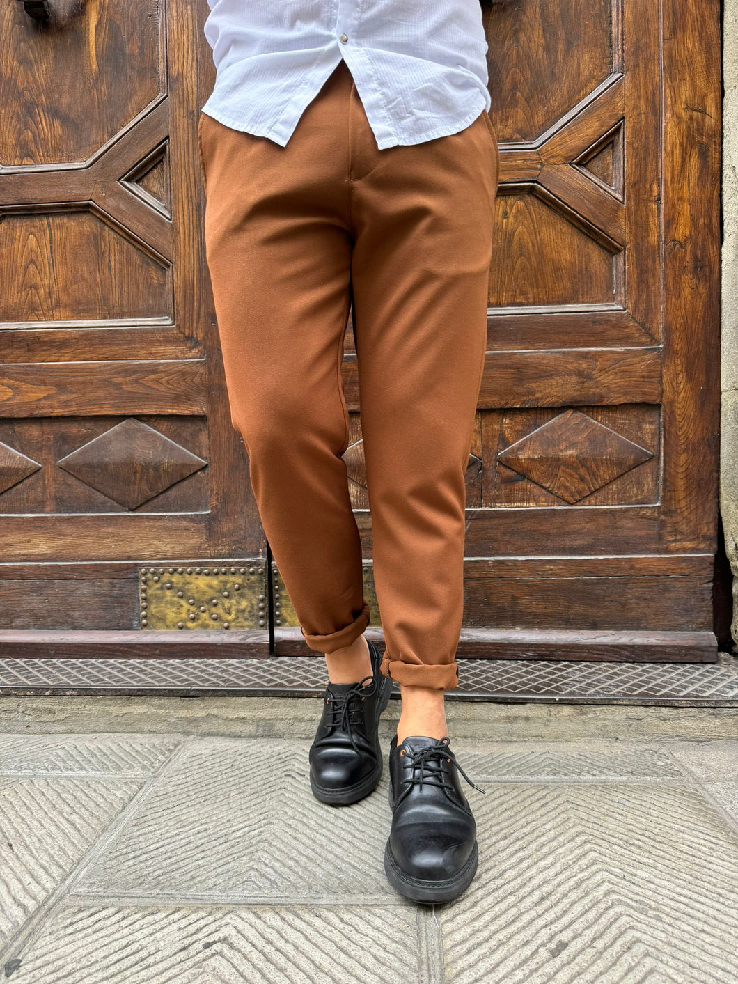 Pantalone Apollo tabacco