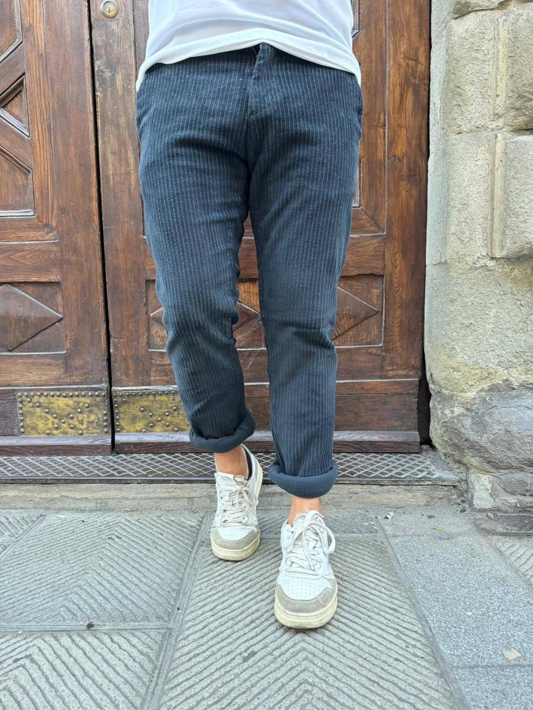 Pantalone rocciatore blu di TRÈZ