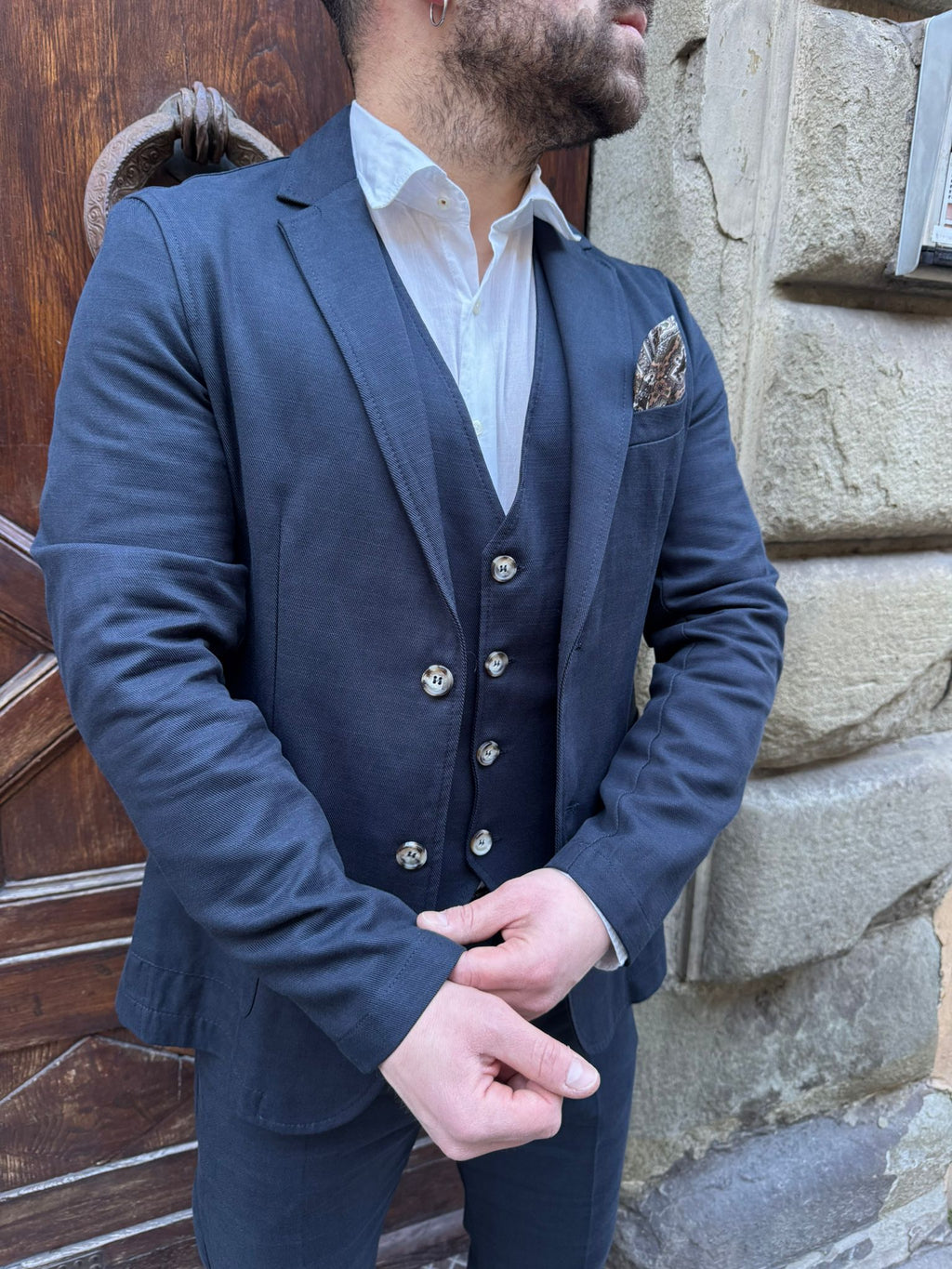 Giacca completo Paris blu