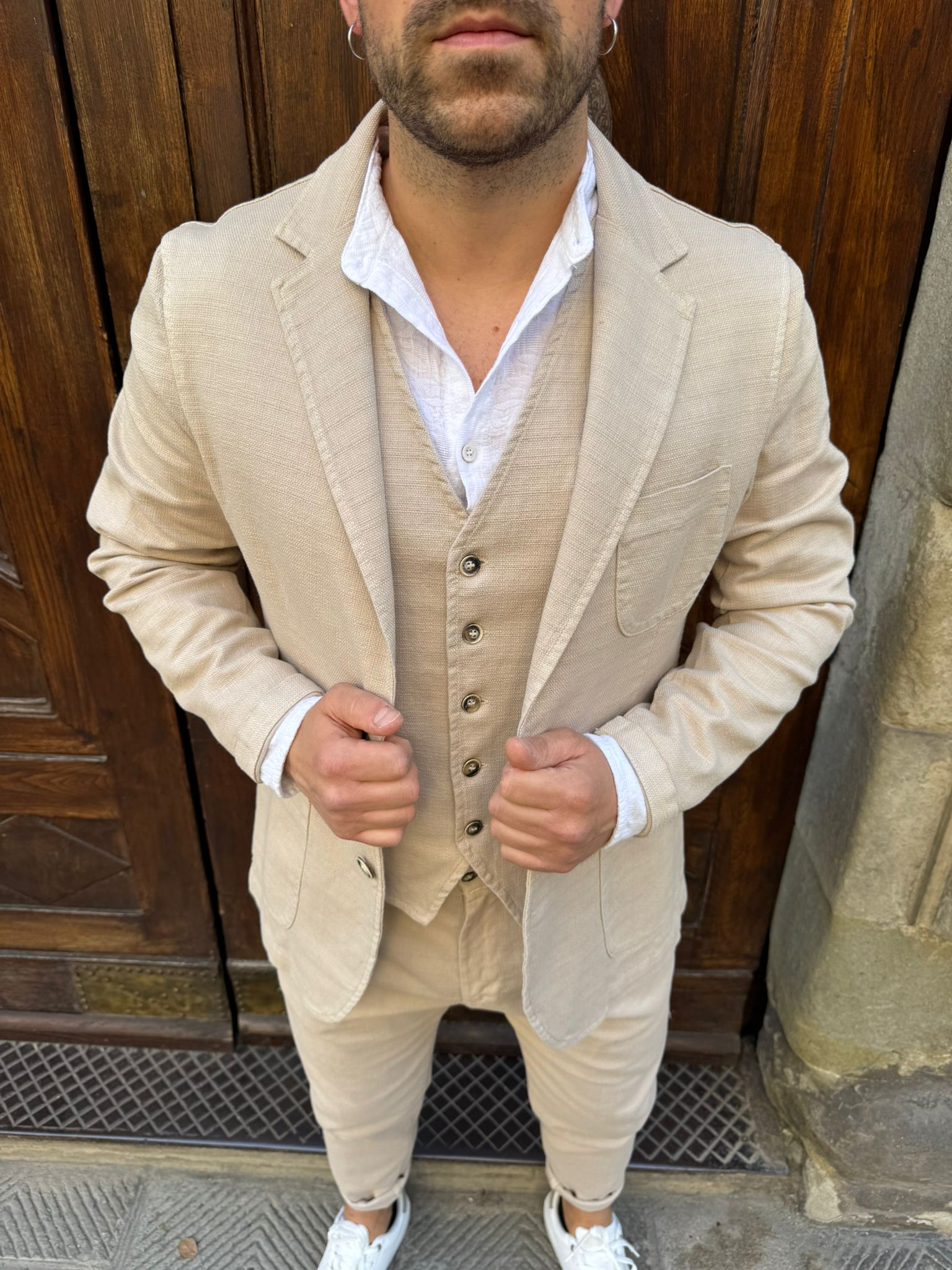 Giacca completo Paul di 3.9 beige