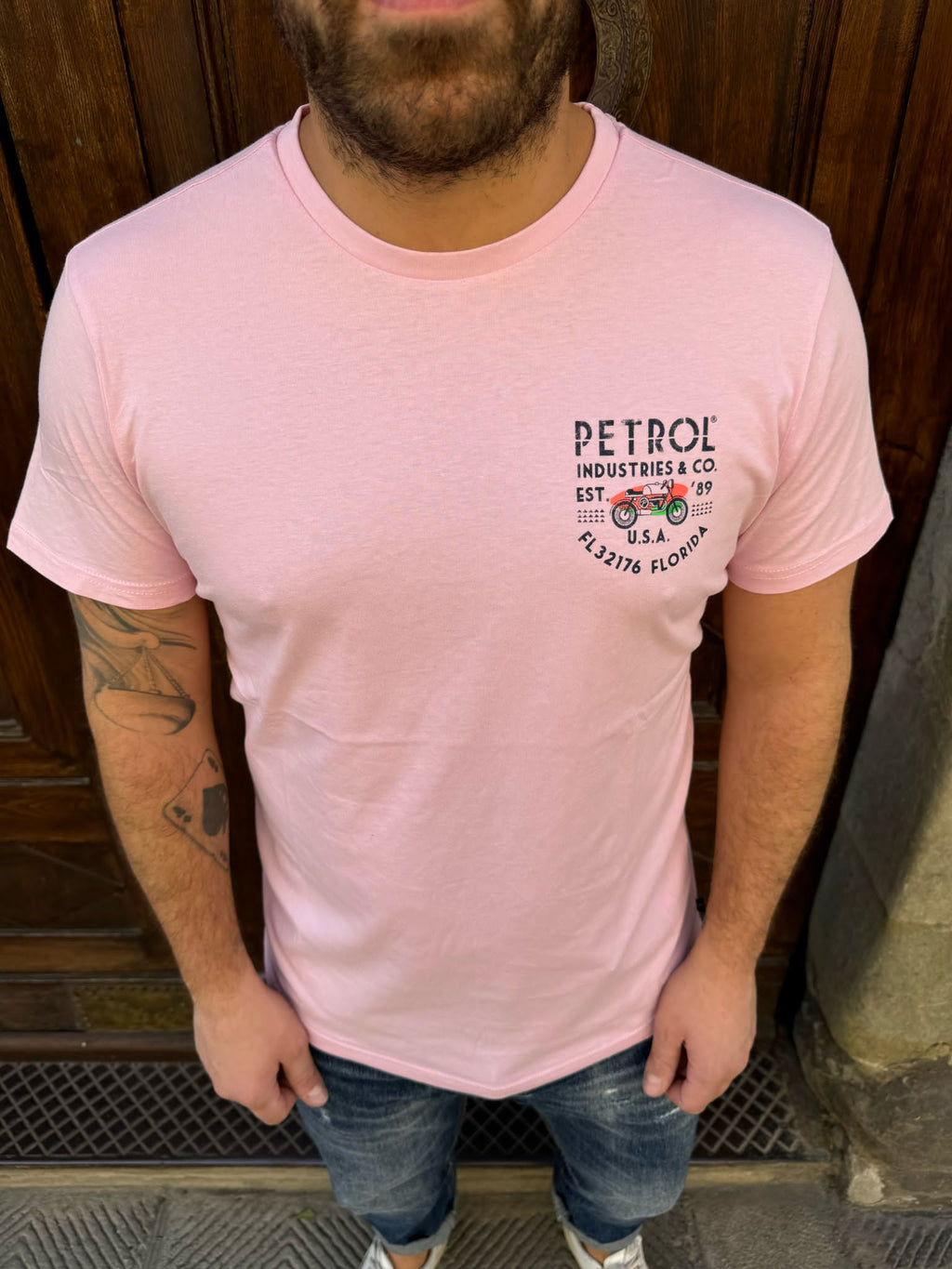 T-shirt Petrol rosa