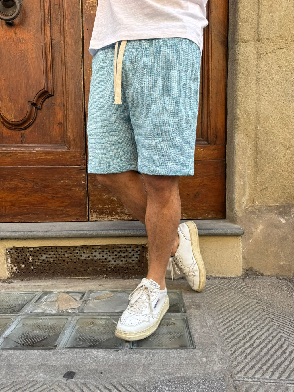 Bermuda Jogging di 3.9 turchese