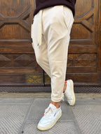 Pantalaccio London panna di Telamira