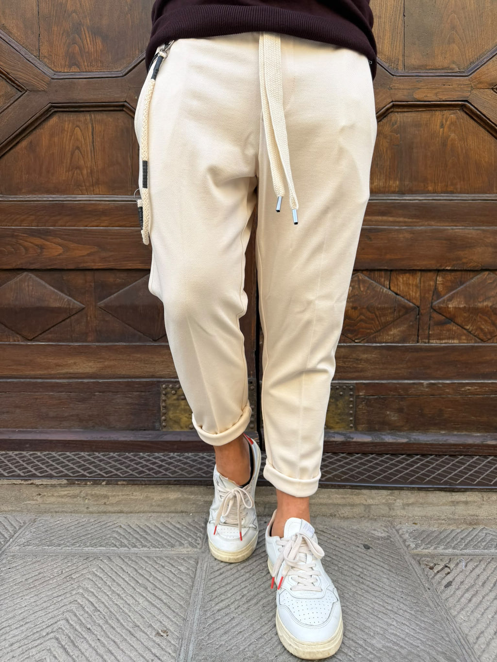 Pantalaccio London panna di Telamira