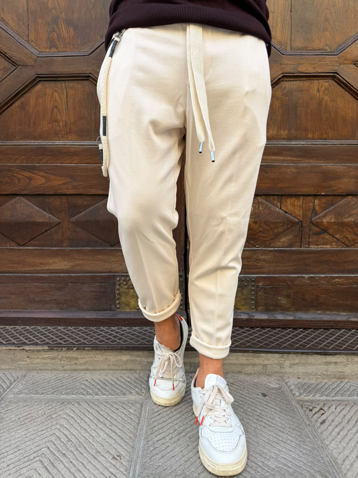 Pantalaccio London panna di Telamira