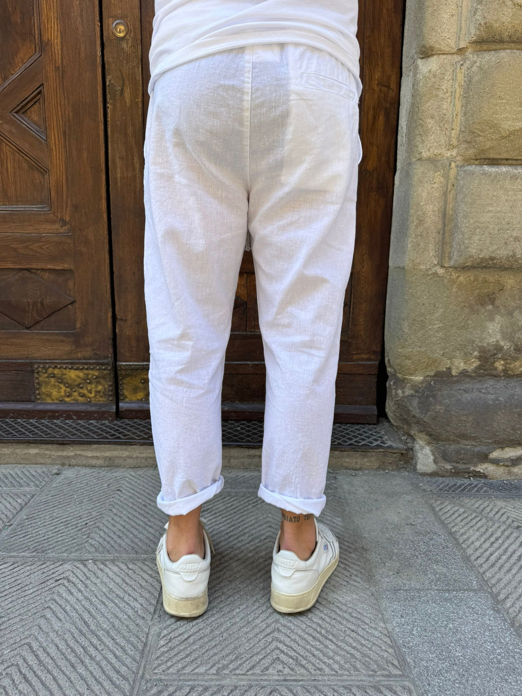 Pantalaccio Malibu bianco di 3.9
