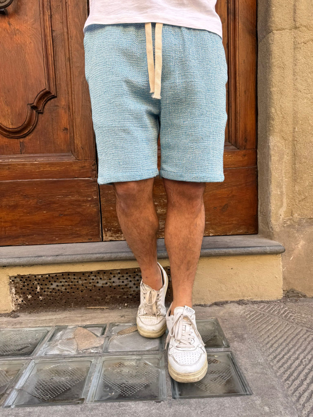 Bermuda Jogging di 3.9 turchese