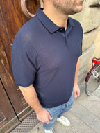 Polo Frank blu di 3.9