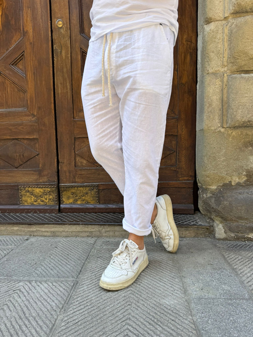 Pantalaccio Malibu bianco di 3.9