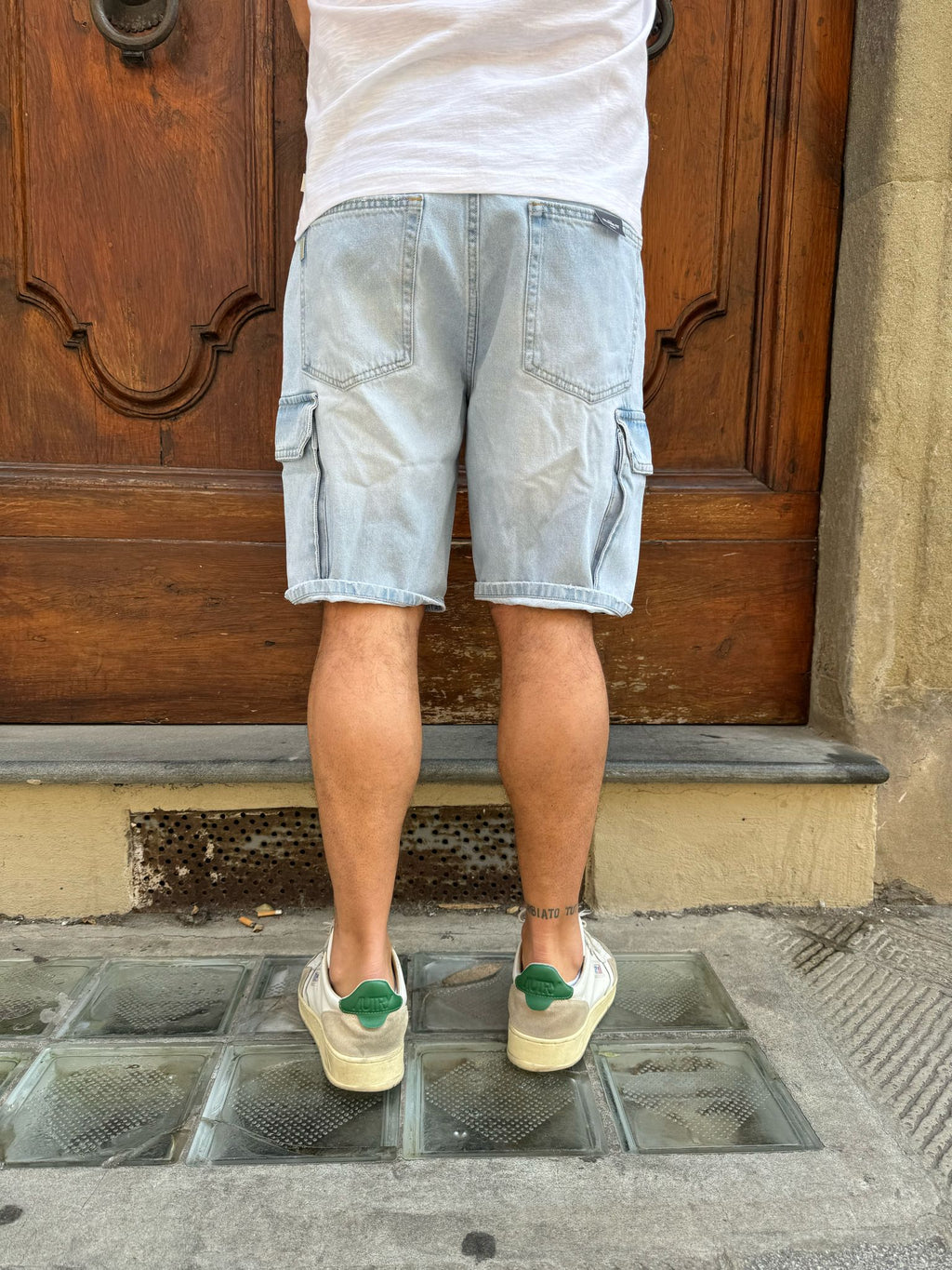 Bermuda Jeans Cargo di Tiffosi