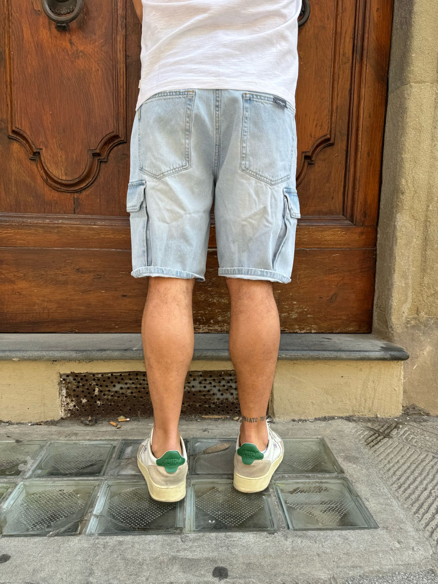 Bermuda Jeans Cargo di Tiffosi