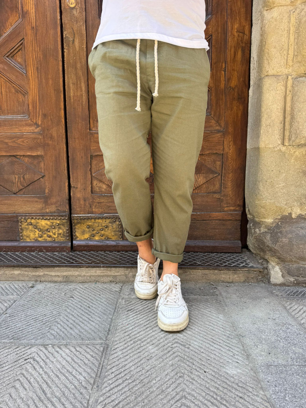 Pantalaccio Malibu verde di 3.9