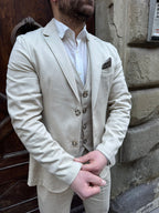 Giacca completo Paris beige