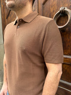 Polo Frank tabacco di 3.9