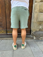 Bermuda coordinato Fox verde di Tiffosi