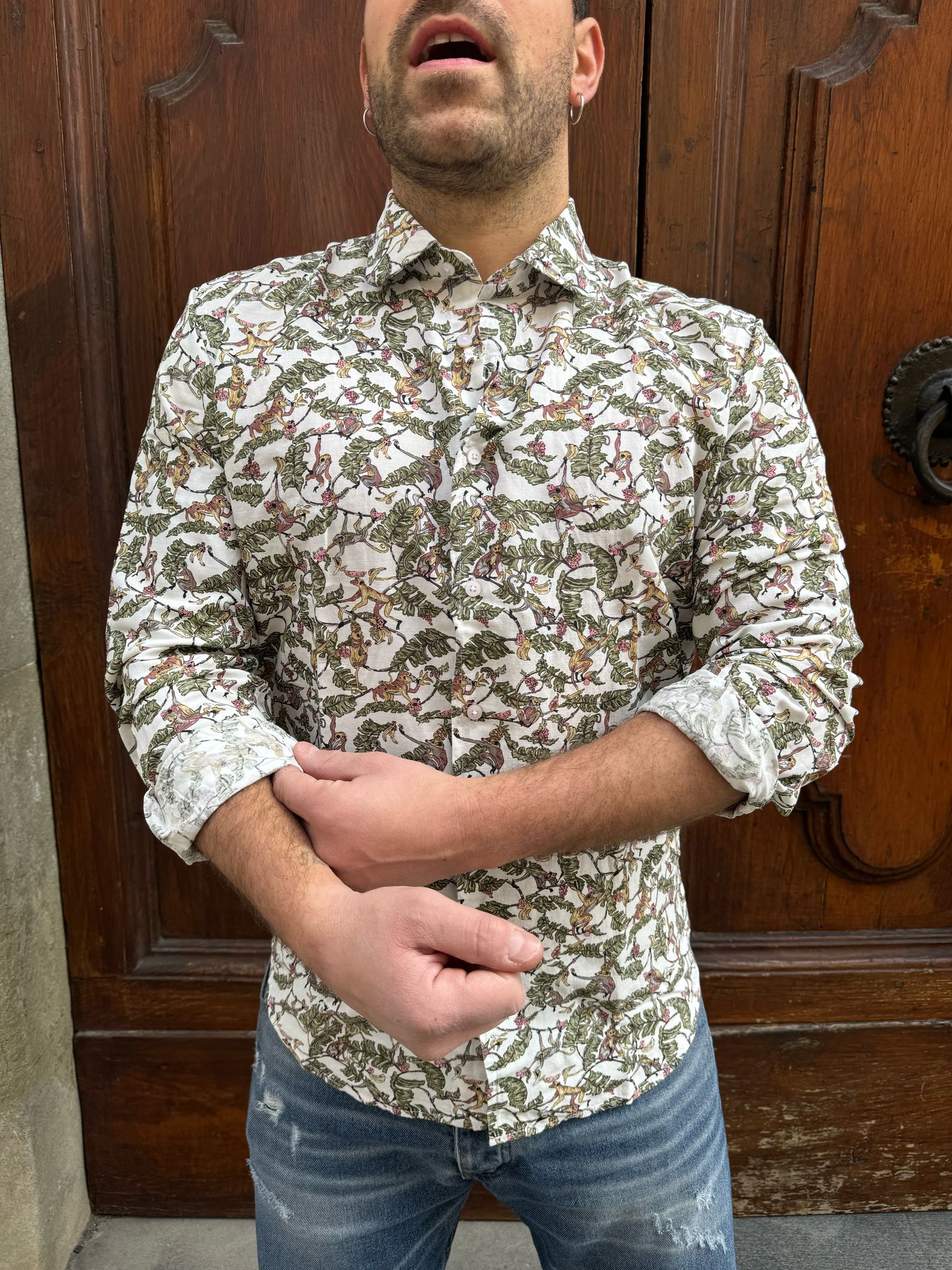 Camicia Monkey di Trez