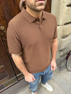 Polo Frank tabacco di 3.9