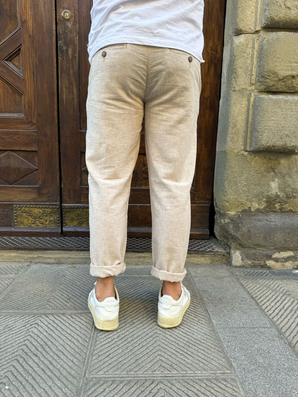 Pantalone Steve di Trez sabbia