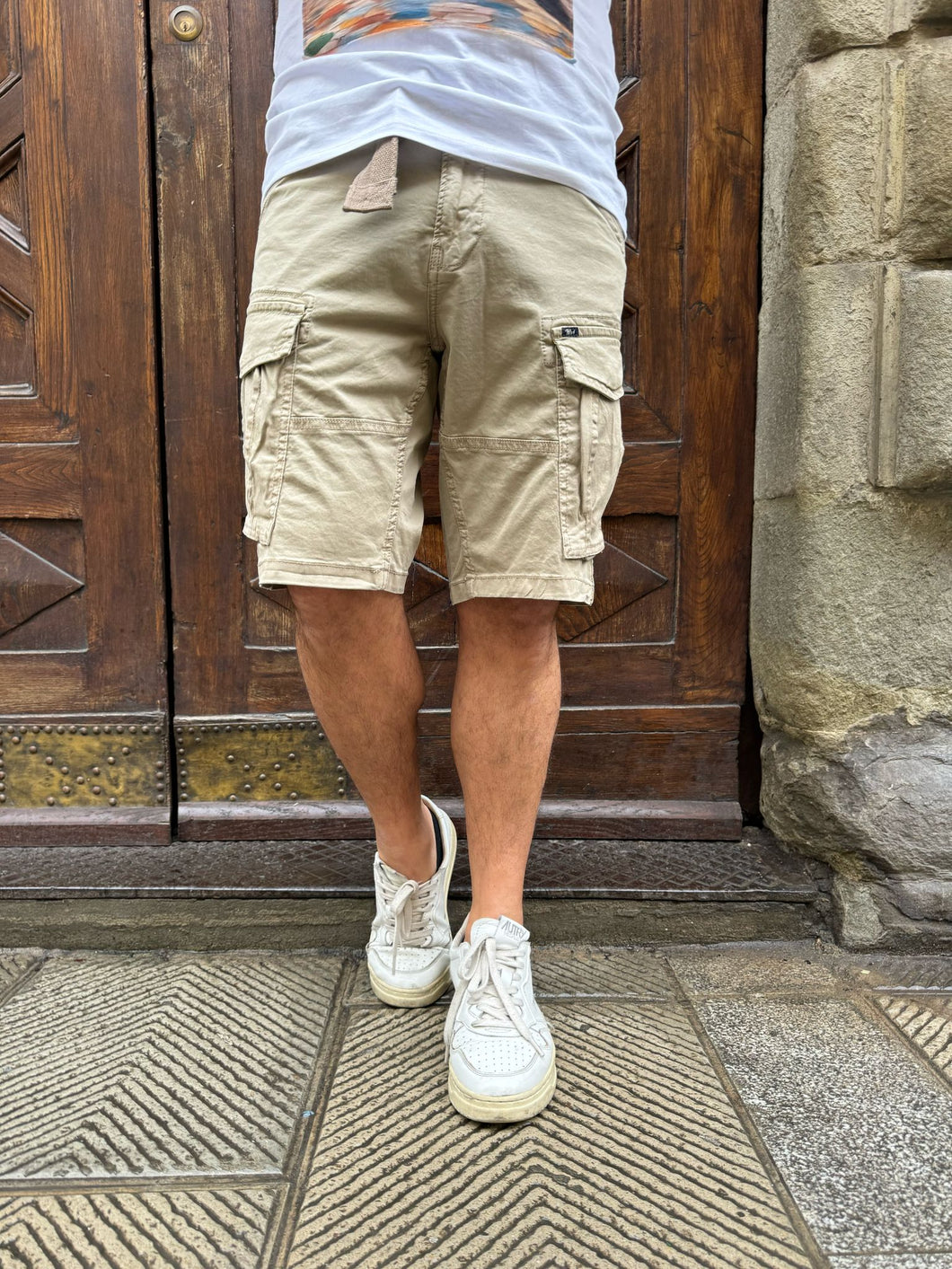 Bermuda cargo Colorado beige di Petrol