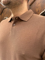 Polo Frank tabacco di 3.9