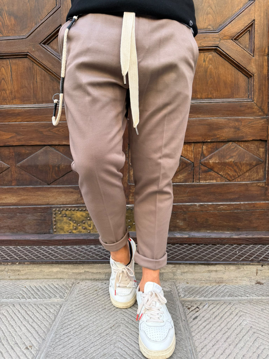 Pantalaccio London tortora di Telamira