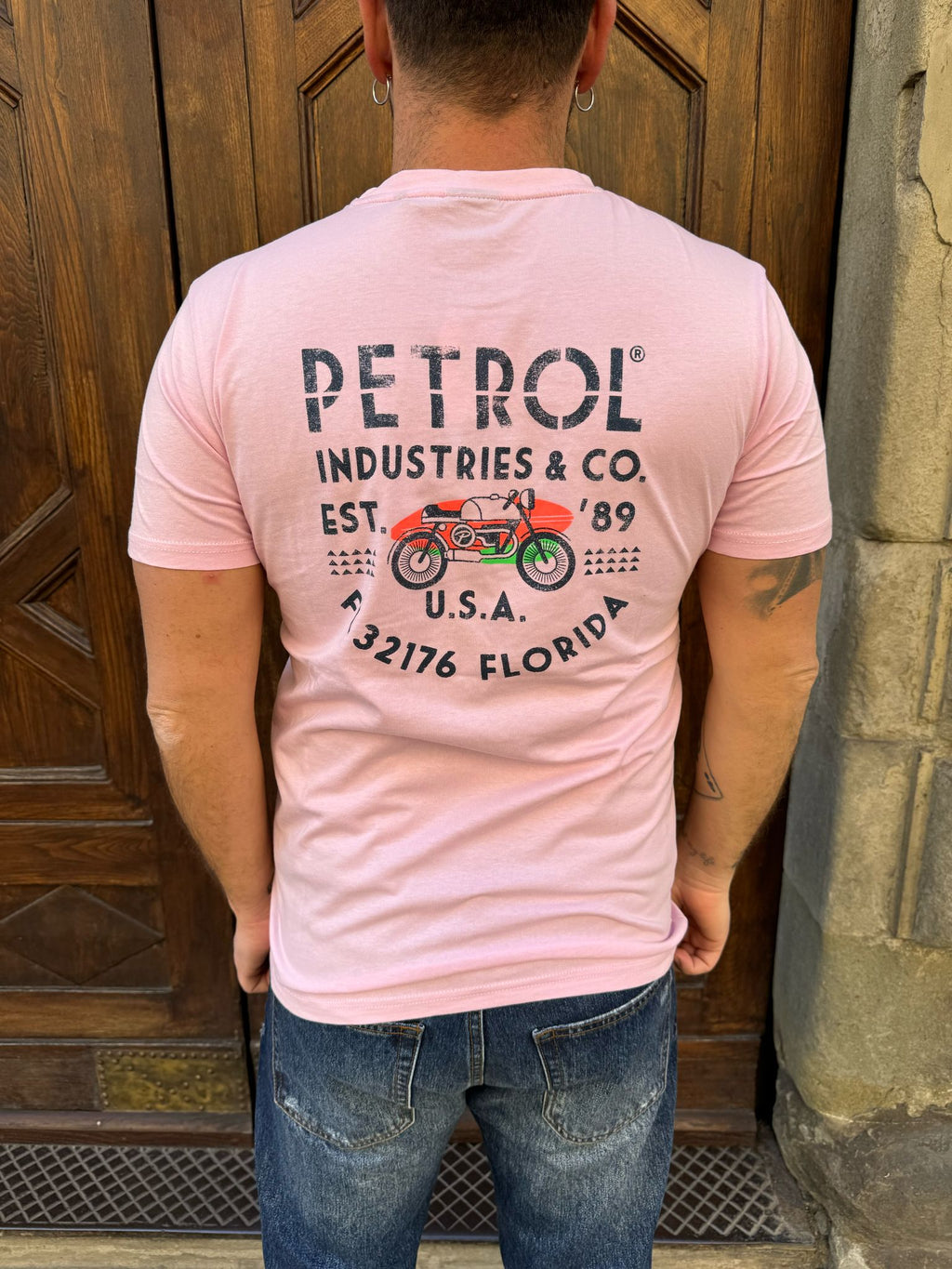T-shirt Petrol rosa