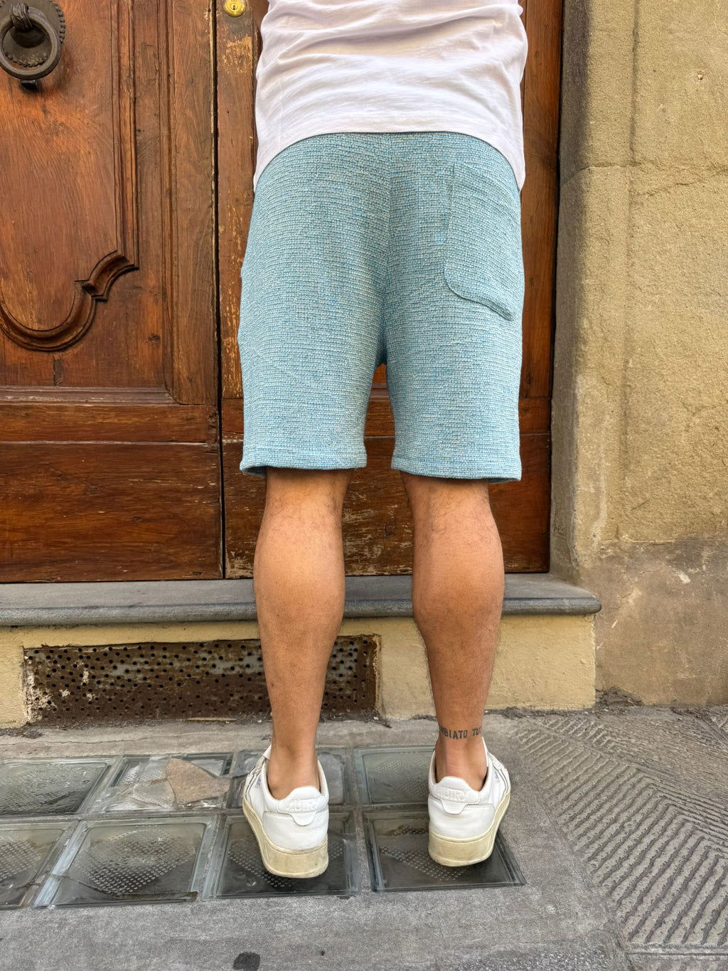 Bermuda Jogging di 3.9 turchese