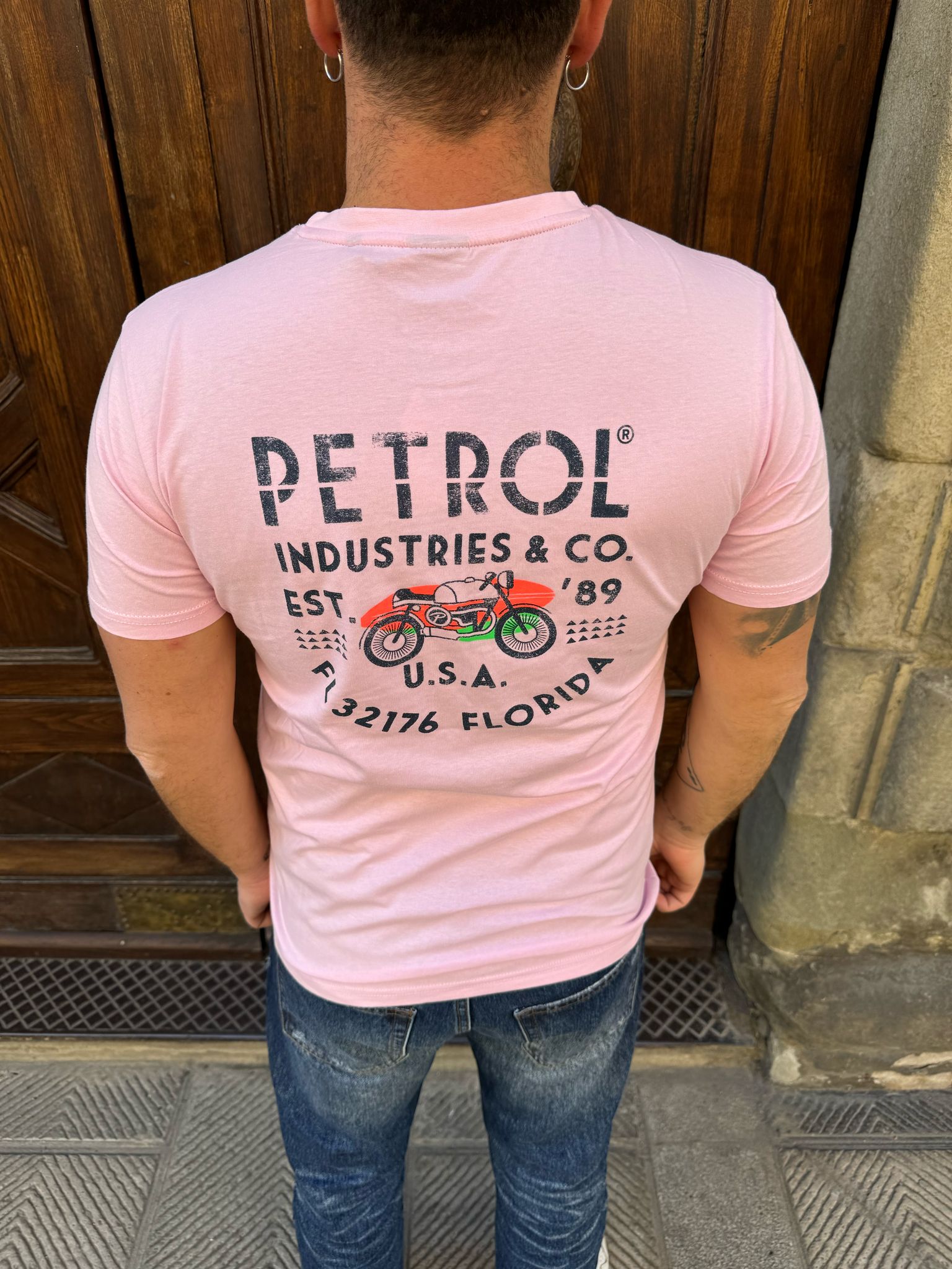 T-shirt Petrol rosa