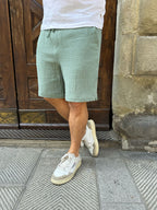 Bermuda coordinato Fox verde di Tiffosi