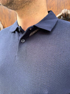Polo Frank blu di 3.9