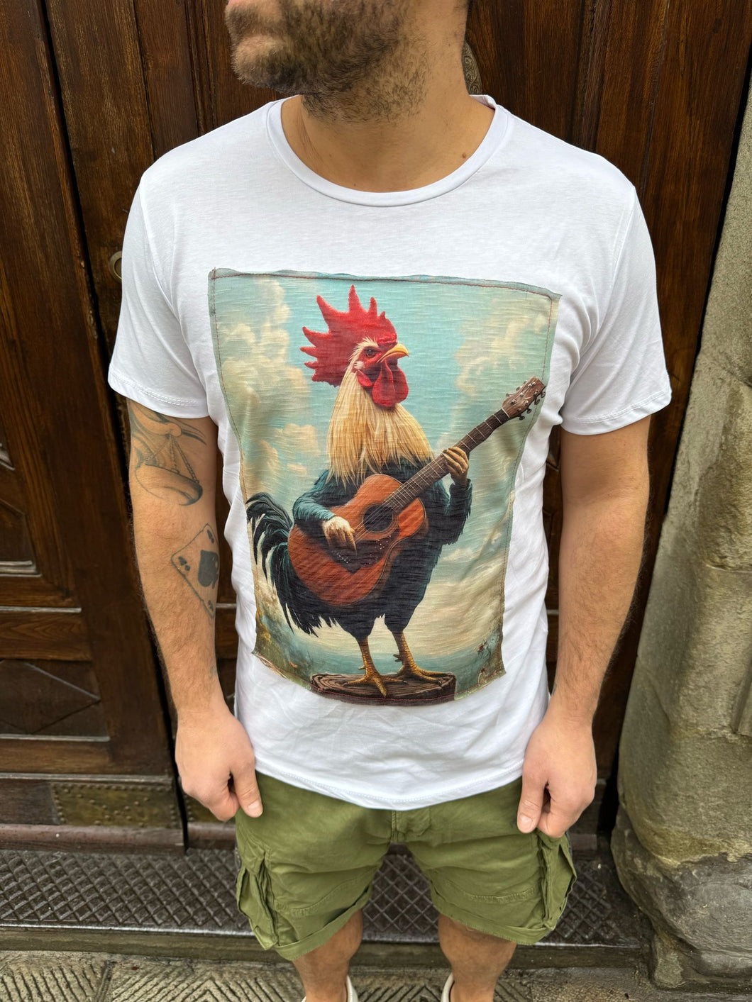 T-shirt Gallo cantore di 3.9