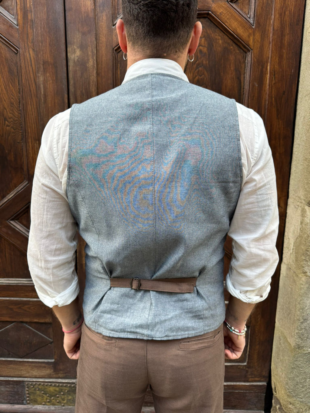 Gilet completo Paris di 3.9 cioccolato