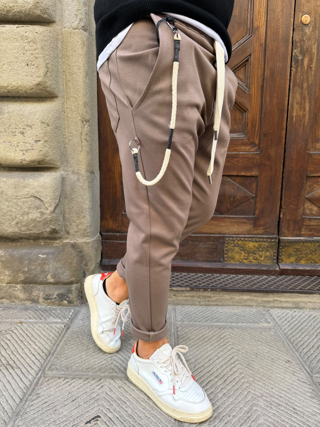 Pantalaccio London tortora di Telamira