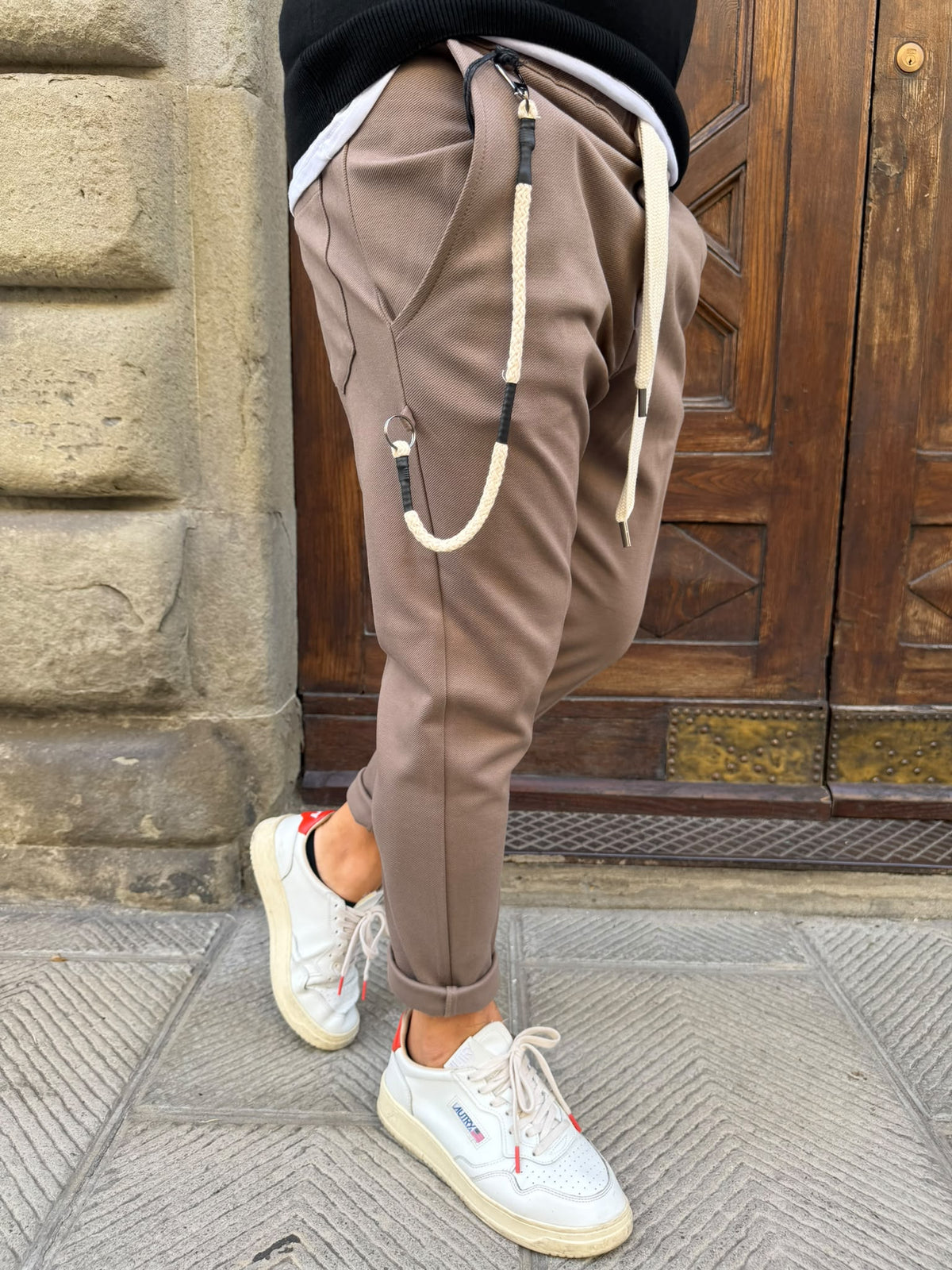 Pantalaccio London tortora di Telamira