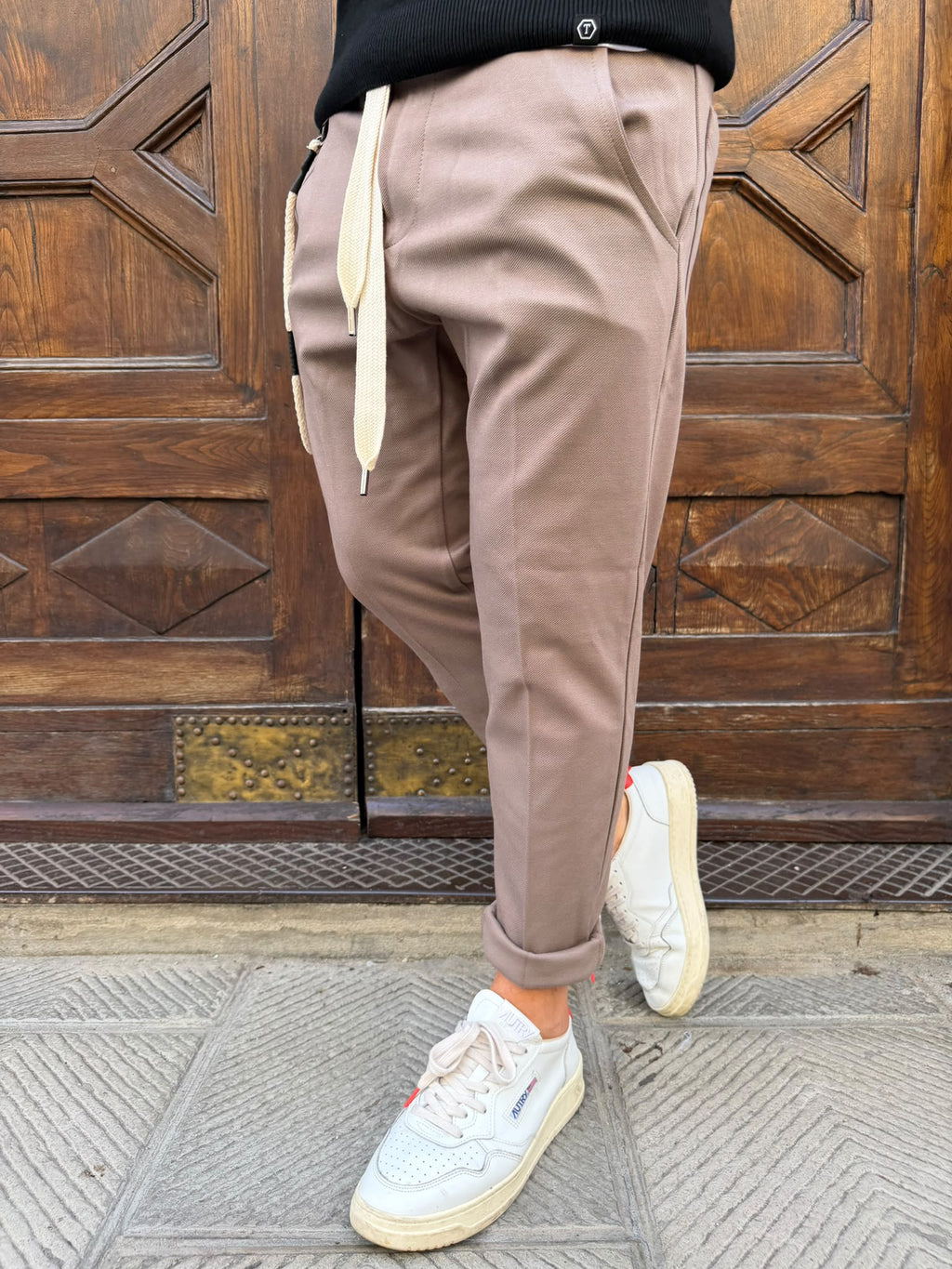 Pantalaccio London tortora di Telamira