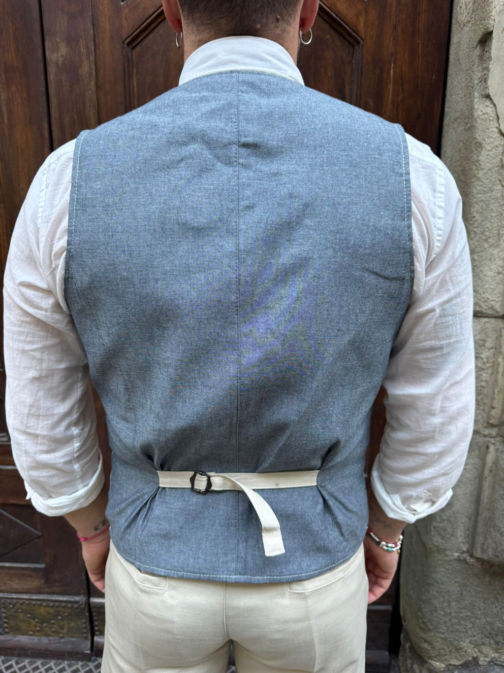 Gilet completo Paris beige
