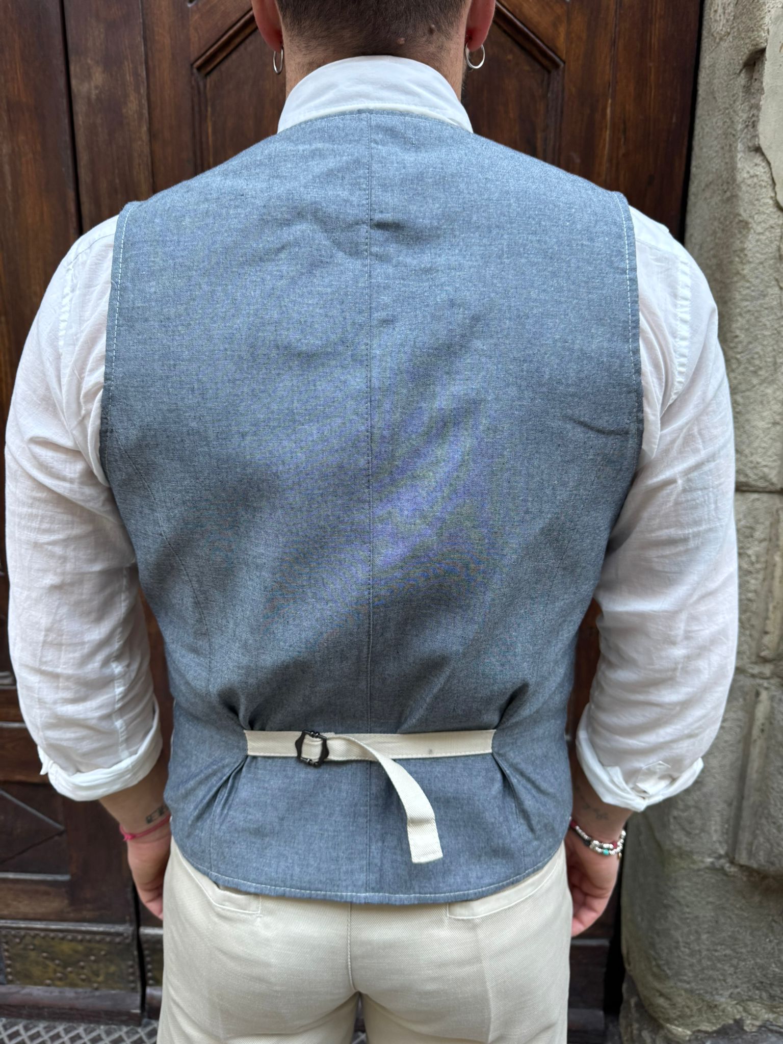 Gilet completo Paris beige