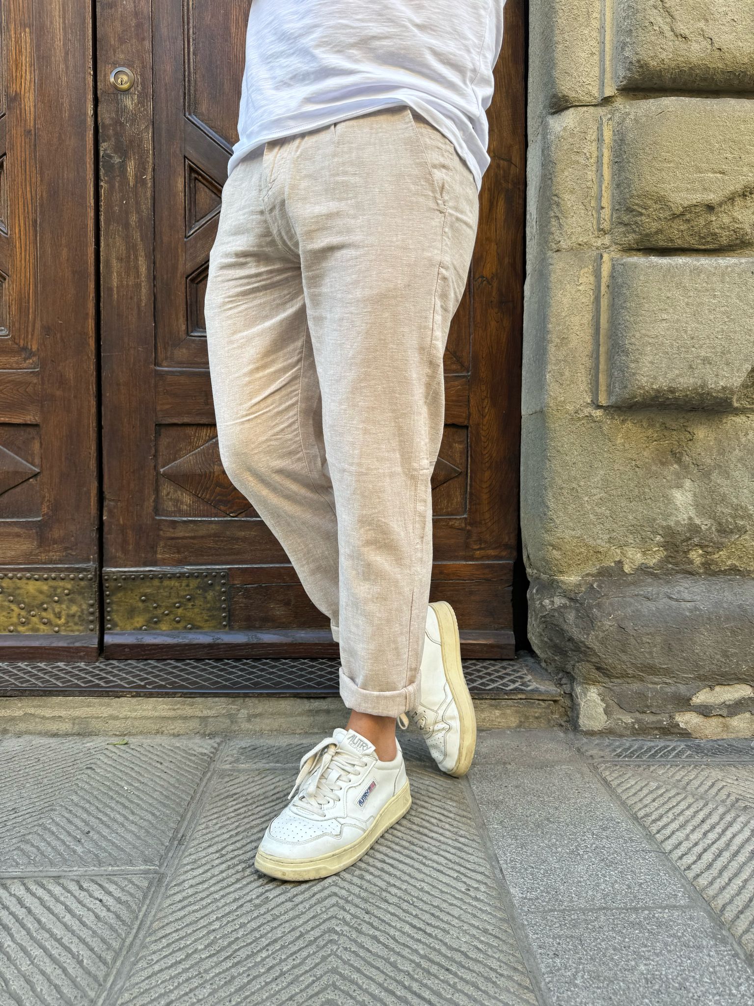 Pantalone Steve di Trez sabbia