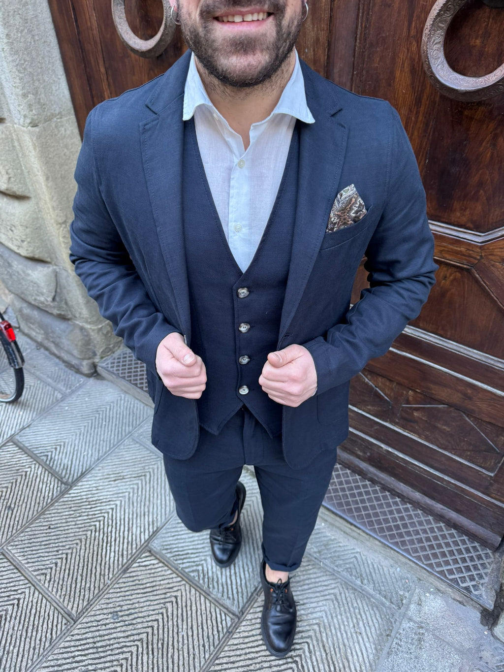 Giacca completo Paris blu