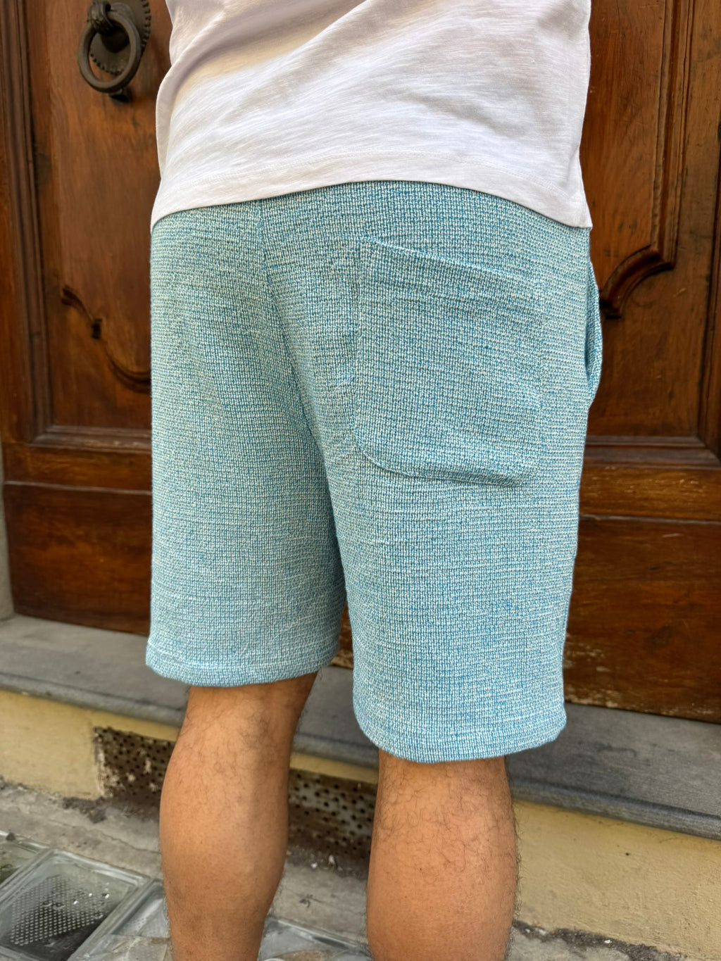 Bermuda Jogging di 3.9 turchese